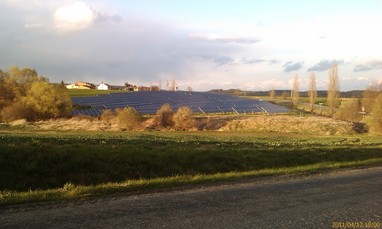 Fotovoltaická  elektrárna v Bohuslavicích